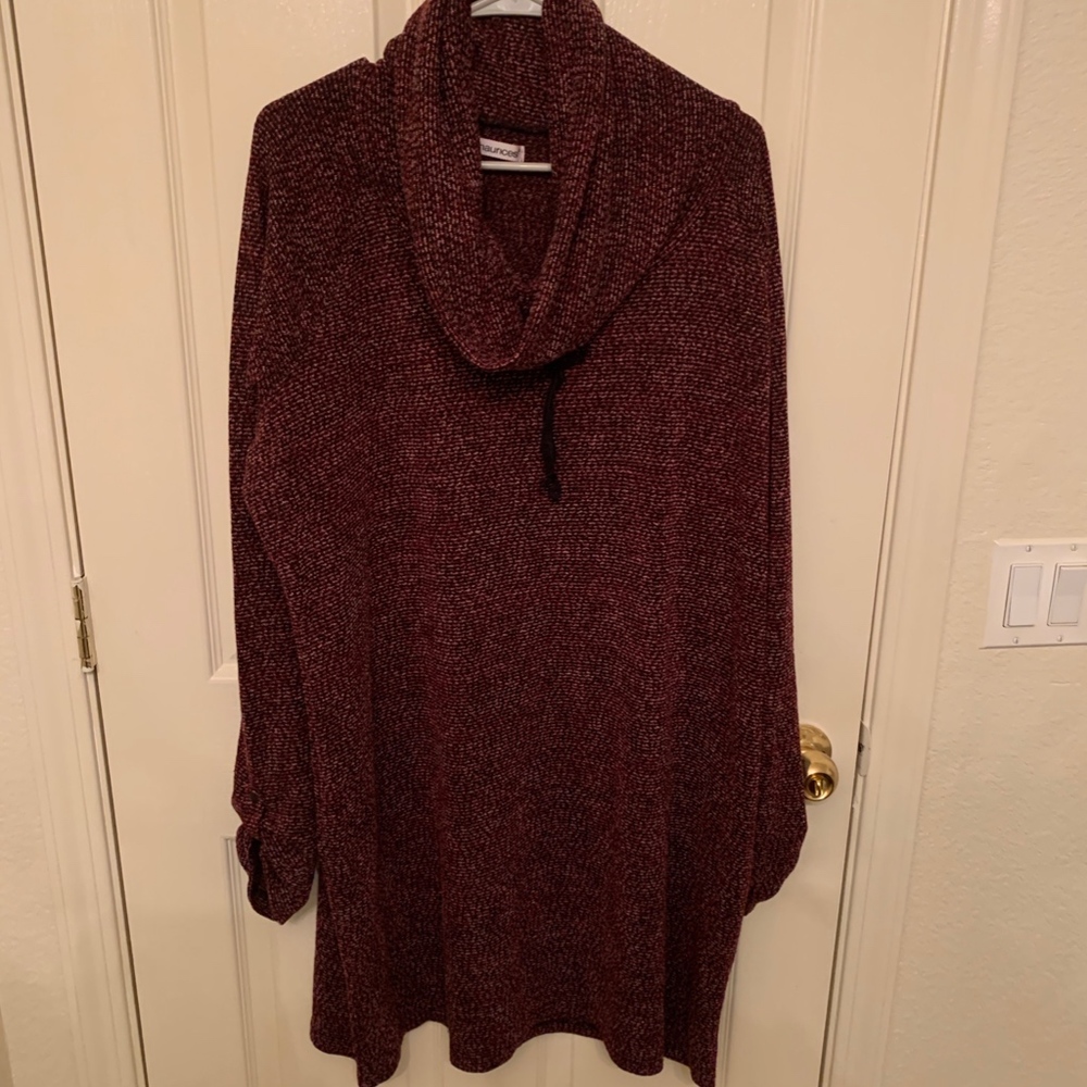 Maurices cowl neck sweater dress
